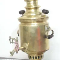 سماور زغالی قدیمی|کلکسیون اشیاء عتیقه|گرگان, |دیوار