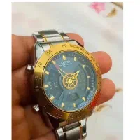 ساعت جوفاکس سه موتوره دوزمانه اصل ضد آب شبنما