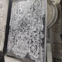 فرش وینتیج طوسی نو نو داخل کاور