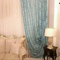 پرده پذیرایی سه تا چهار متر مناسب جهیزیه|پرده، رانر، رومیزی|تهران, قیطریه|دیوار