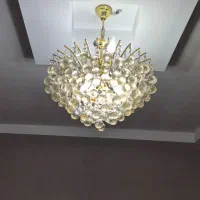 لوستر برنزی ۱۱ شعله و ۸ شعله|لوستر و چراغ آویز|کرج, فاز ۳ گوهردشت|دیوار