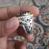 انگشتر نگین آمیتیست|جواهرات|بندرعباس, |دیوار