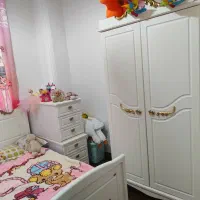 کمد دو در و تخت کودک و نوجوان از برند معتبر ژیک|تخت و سرویس خواب|لاهیجان, کوه بیجار|دیوار