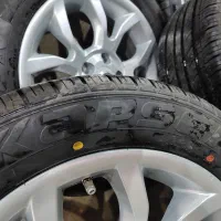 رینگ و لاستیک گوزنی ۱۶ اینچ ۵ پیچ|قطعات یدکی و لوازم جانبی|اهواز, کمپلو شمالی|دیوار