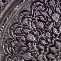 سینی و دیوار کوب مسی دریلوار طبرسی اول