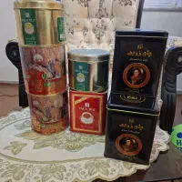 قوطی های چای فلزی