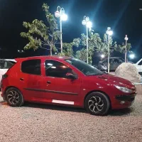 ۲۰۶ تیپ ۵ موتور tu5 رنگ فابریک