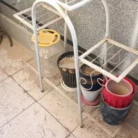 استندگلدان فلزی|گل و گیاه طبیعی|اهواز, بهارستان|دیوار