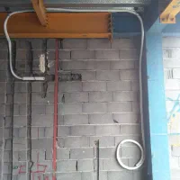 لوله کشی توکار کولر گازی آپارتمان