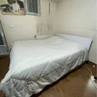 فروش تخت سفید ساده دو نفره ۱۶۰
