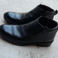 نیم بوت چرمی در حد نو
