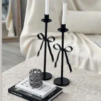 جاشمعی های جنس فولاد، رنگ ثابت طلایی و مشکی