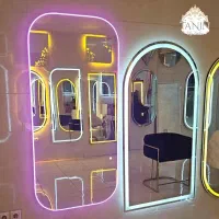 آینه هلال Backlight فروش ویژه (فروشگاه طنین بانو)