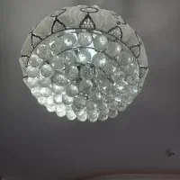 لوستر با بلورهای الماسی