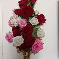 گل رز|گل مصنوعی|بهارستان, |دیوار