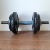 یک عدد دمبل ۶/۳۰۰ کیلو فلزی