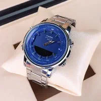 ساعت مچی مردانه Casio AMW 880D دو زمانه بند استیل|ساعت|اصفهان, امامزاده اسماعیل|دیوار