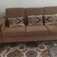 مبلمان ۷ نفره همراه با سه عسلی کوچک|مبلمان خانگی و میز عسلی|الشتر, |دیوار