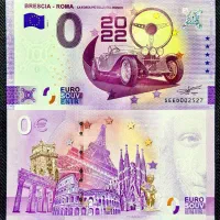 اسکناس صفریورو اتومبیل کلاسیک