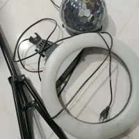 اسپیکر و رینگ لایت
