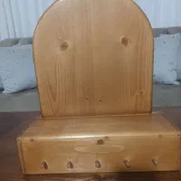 اکسسوری چوبی|کتابخانه، شلف، قفسه‌های دیواری|رشت, شهرک احمد خمینی|دیوار