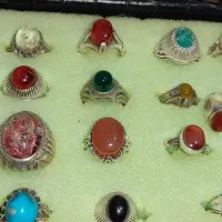 خرید و فروش انگشتر نقره سایز های متفاوت