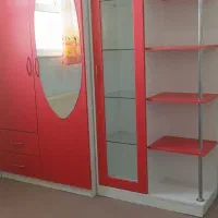 کمدودکور ومیز تحریروپرده|تخت و سرویس خواب|اردبیل, |دیوار
