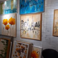 تابلو نقاشی/بوم نقاشی/قاب/حراج تابلو