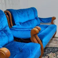 مبل تر تمیز در حد سالم خوش رنگ|مبلمان خانگی و میز عسلی|نوشهر, |دیوار