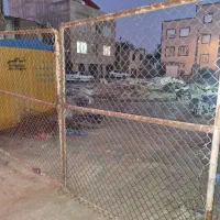 فنس باغی وپایه لوله ودرب بزرگ