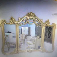 آینه چوب راش کار دست