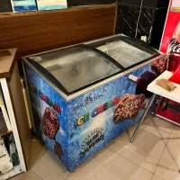 شو کیک و فریزر بستنی در حد نو