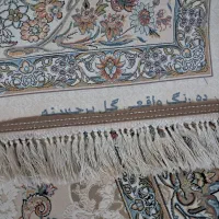 یک جفت فرش 9متری کرم رنگ هزارشانه تراکم3000|فرش|ورامین, شهرک مدرس|دیوار