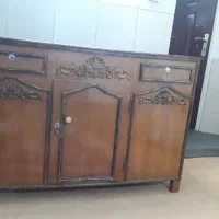 کمد چوبی و میزکار|جاکفشی، کمد، دراور|تهران, دولاب|دیوار