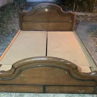 تخخواب دونفره|تخت و سرویس خواب|رشت, سعدی (تختی)|دیوار