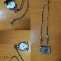 گردنبند و ساعت عتیقه
