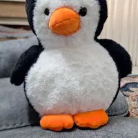 عروسک پنگوئن وماهی