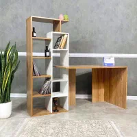 میز تحریر و کتابخانه مدل سمیرا