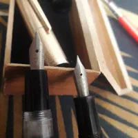 دوخودنویس نوک طلا معاوضه با گوشی و پرنده