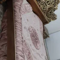 تخت خواب دونفره ۱۸۰ سلطنتی چوب راش