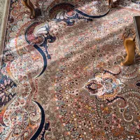 فروش فرش شش متری هفتصد شانه کاشان ماشینی