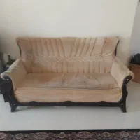 مبلمان  راحتی چوبی ۷ نفره|مبلمان خانگی و میز عسلی|تهران, گرگان|دیوار