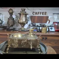 برنجی|سماور، چایساز، قهوهساز|تاکستان, |دیوار