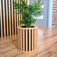 تولید انواع استند وگلدان های چوبی