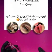 آفر ویژه آرایش دائم میکروبلیدینگ و شیدینگ وبنمژه