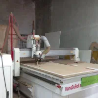 دستگاه cnc چوب کارکرده اما تمیز و آماده به کار