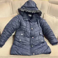 کاپشن خارجی سورمه ای سیر در حد نو