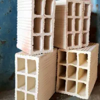 آجرسفال دیواری و تیغه ای