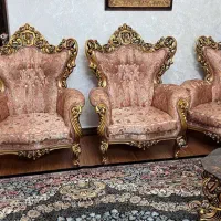 مبل استیل سلطنتی (راش)|مبلمان خانگی و میز عسلی|تهران, مینی‌سیتی (شهرک نفت)|دیوار