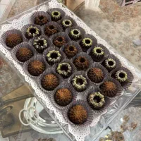 حلوا شکلاتی گردویی